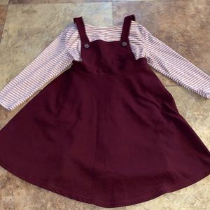 Dress with top inside